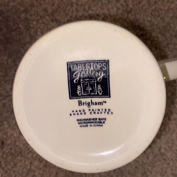 Brigham Set of Four Coffee Mugs! - Picture 3 of 4